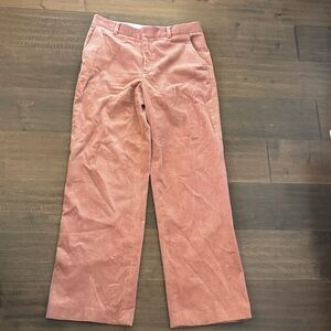 Club Monaco Rose Corduroy Wide-Leg Trousers